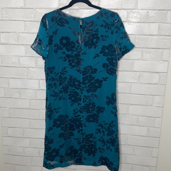 NWT Sundance Ella Blue Silk Dress - Picture 7 of 12
